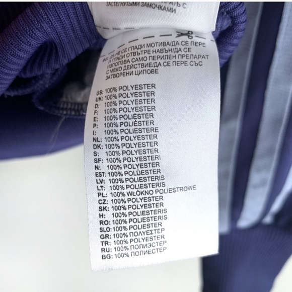 Adidas Firebird TT Zip Up Track Jacket in "Fresh Ink", Size Medium - Picture 7 of 14